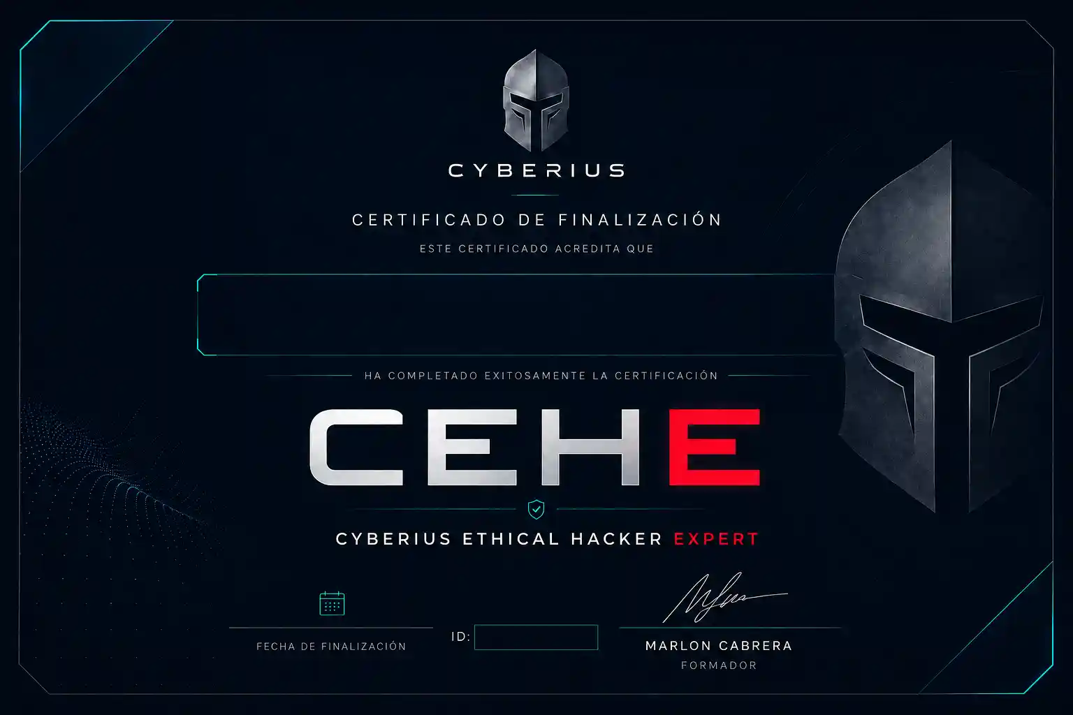 Certificado CEHE